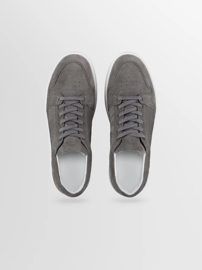 Men's Grey Carrara Suede Sneaker