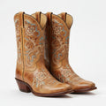Vintage Leather Cowboy Boots