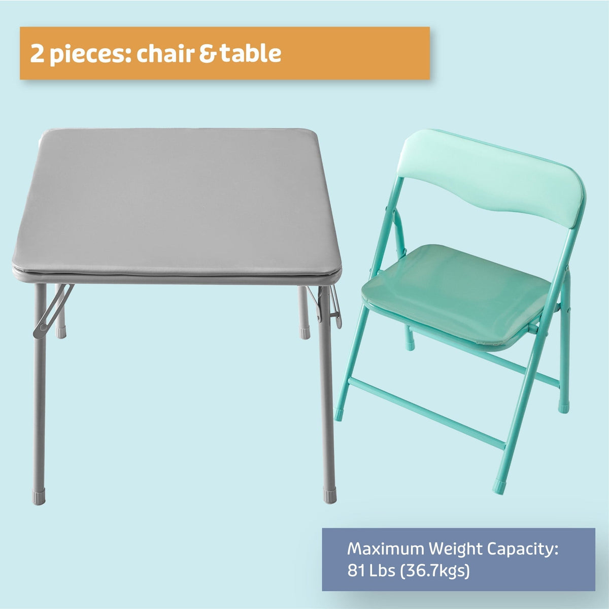 Little Nest Junior Activity Table and Chair Set, 2-Piece