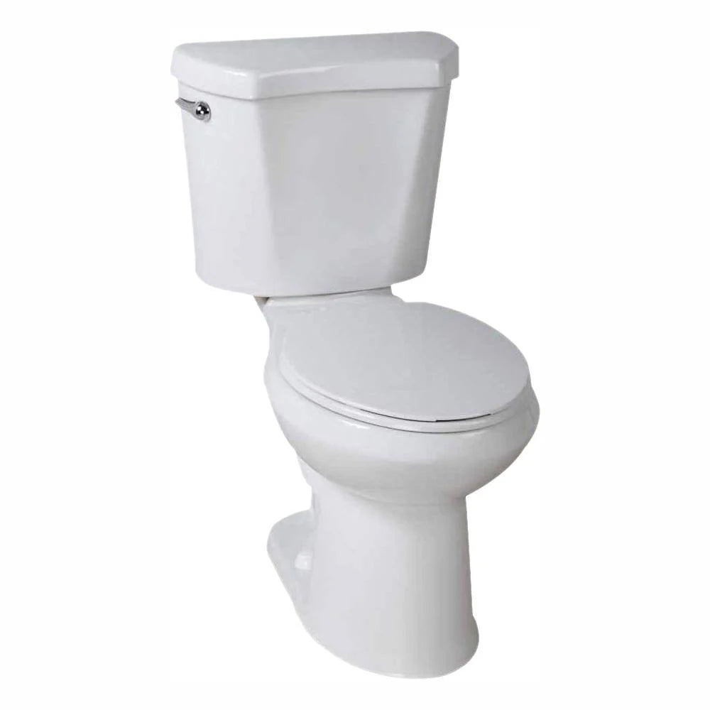Glacier Bay 2-Piece 1.28 GPF High Efficiency Single Flush Elongated To ...