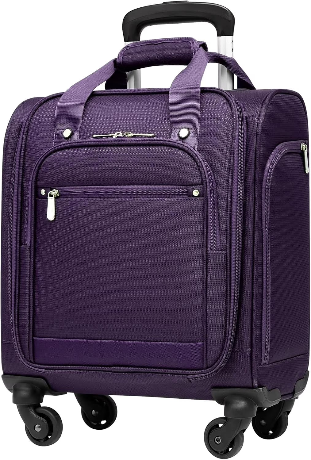 Underseat Carry-On Softside Spinner Luggage - Underseat-14-Inch-Plus ...