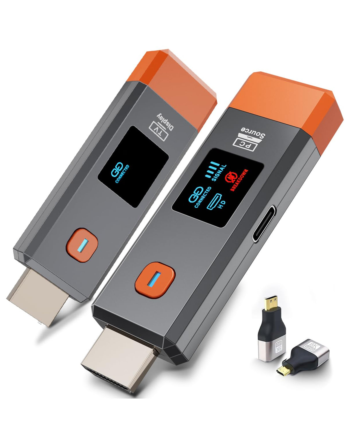 Wireless HDMI Transmitter and Receiver 328ft/100m Extender 1080P Output