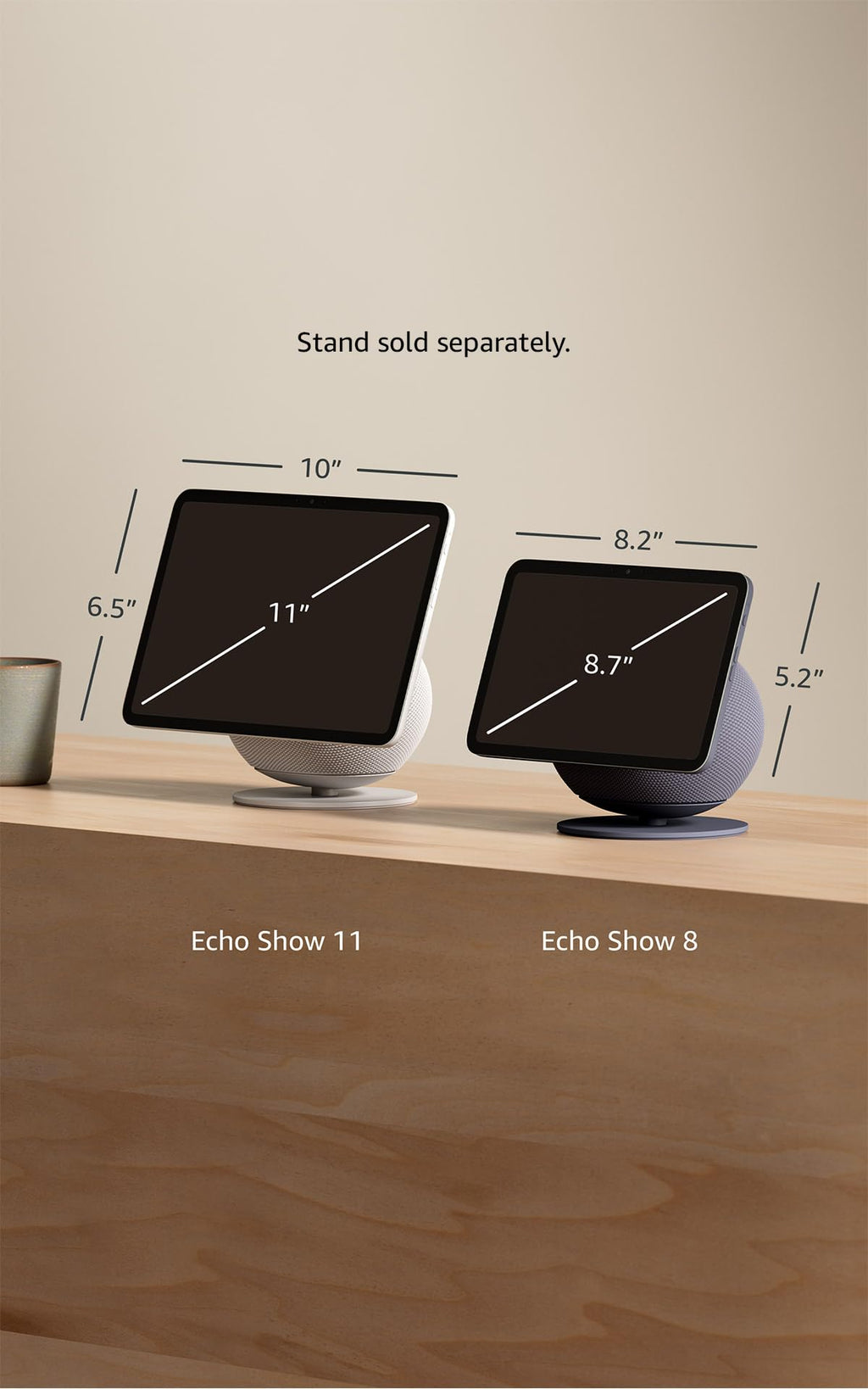 Echo Show 11 (newest model), Vibrant Full-HD 11" display with more viewing area and spatial audio, Designed for Alexa+, Graphite