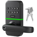 Smart Door Handle Lock with Keypad: Kucacci Keyless Entry Digital Knob for Front Door - Electronic Smart Lock with Keypad - Exterior Code Door Knob