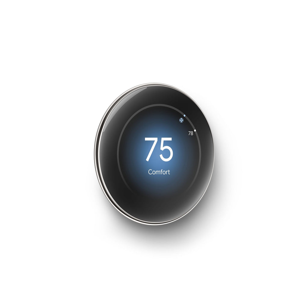 Google Nest Learning Thermostat (4th Gen) with Nest Temperature Sensor (2nd Gen) - Energy-Saving Smart Thermostat with Smart Schedule - Monitors