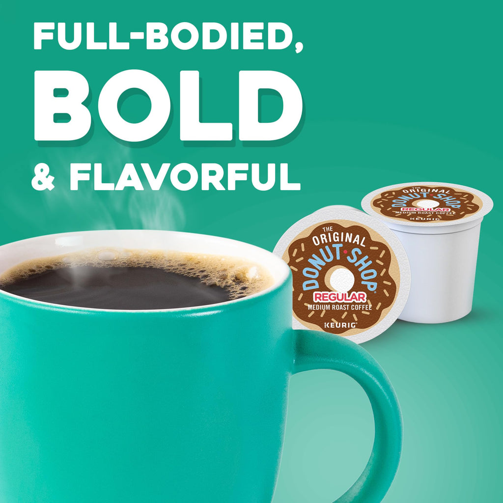The Original Donut Shop Regular, K-Cup Pods, 72 Count