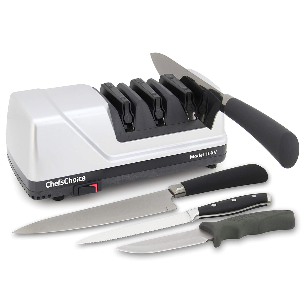 Chef’sChoice 15XV EdgeSelect Professional Electric Knife Sharpener wit ...