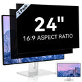 [2 Pack] 24 Inch Computer Privacy Screen Filter for 16:9 Widescreen Monitor