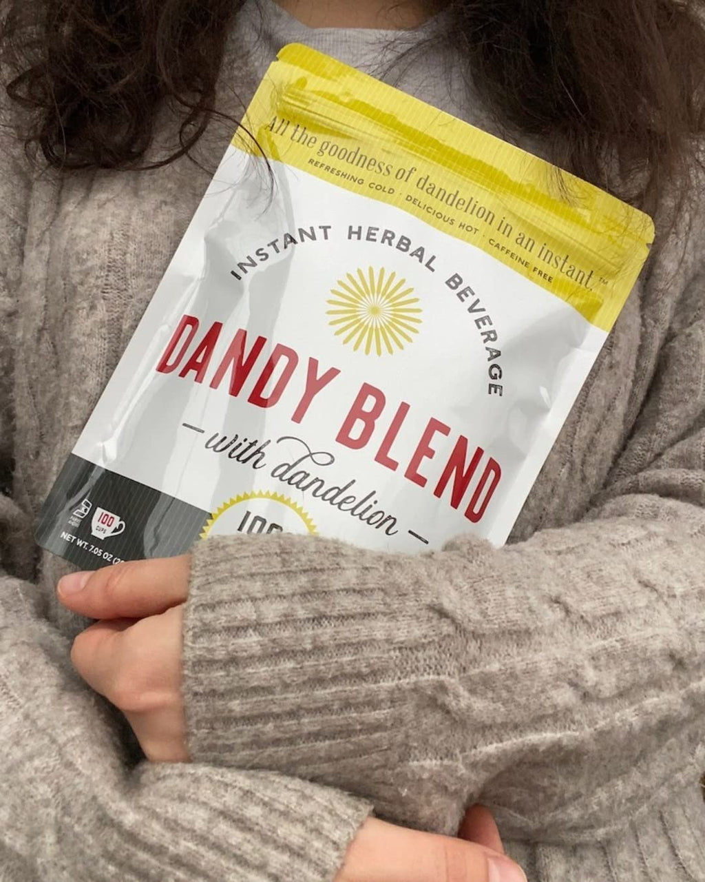 Dandy Blend Instant Herbal Beverage with Dandelion - 32 oz. (Two Pounds) 454 Cup Bag (908g)