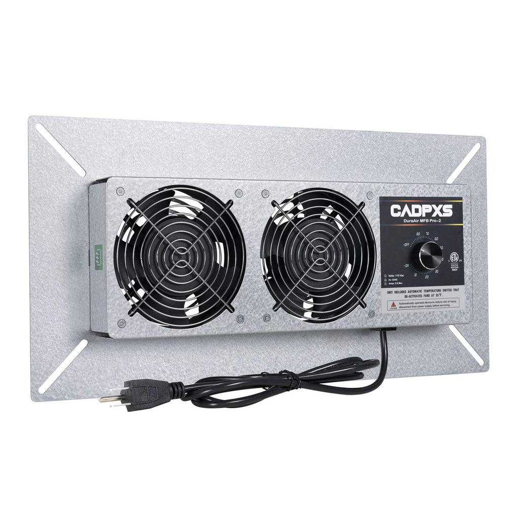 CADPXS Crawlspace Ventilation Fan, Crawlspace Fan Vent with Humidistat
