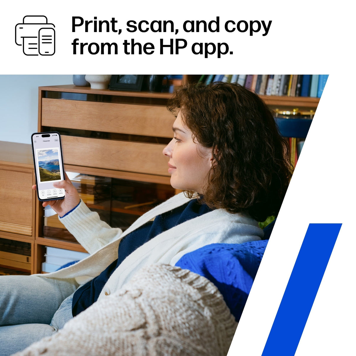 HP DeskJet 2942 Wireless All-in-One Color Inkjet Printer, 3 Months Free Instant Ink, Retro Sky Blue