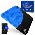 Gel Seat Cushion for Long Sitting, Pressure Relief for Tailbone and Back