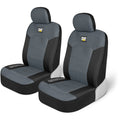 Cat MeshFlex Automotive Seat Covers for Cars Trucks and SUVs – Gray Car Seat Covers for Front Seats, Truck Seat Protectors with Comfortable Mesh Back