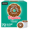 The Original Donut Shop Regular, K-Cup Pods, 72 Count
