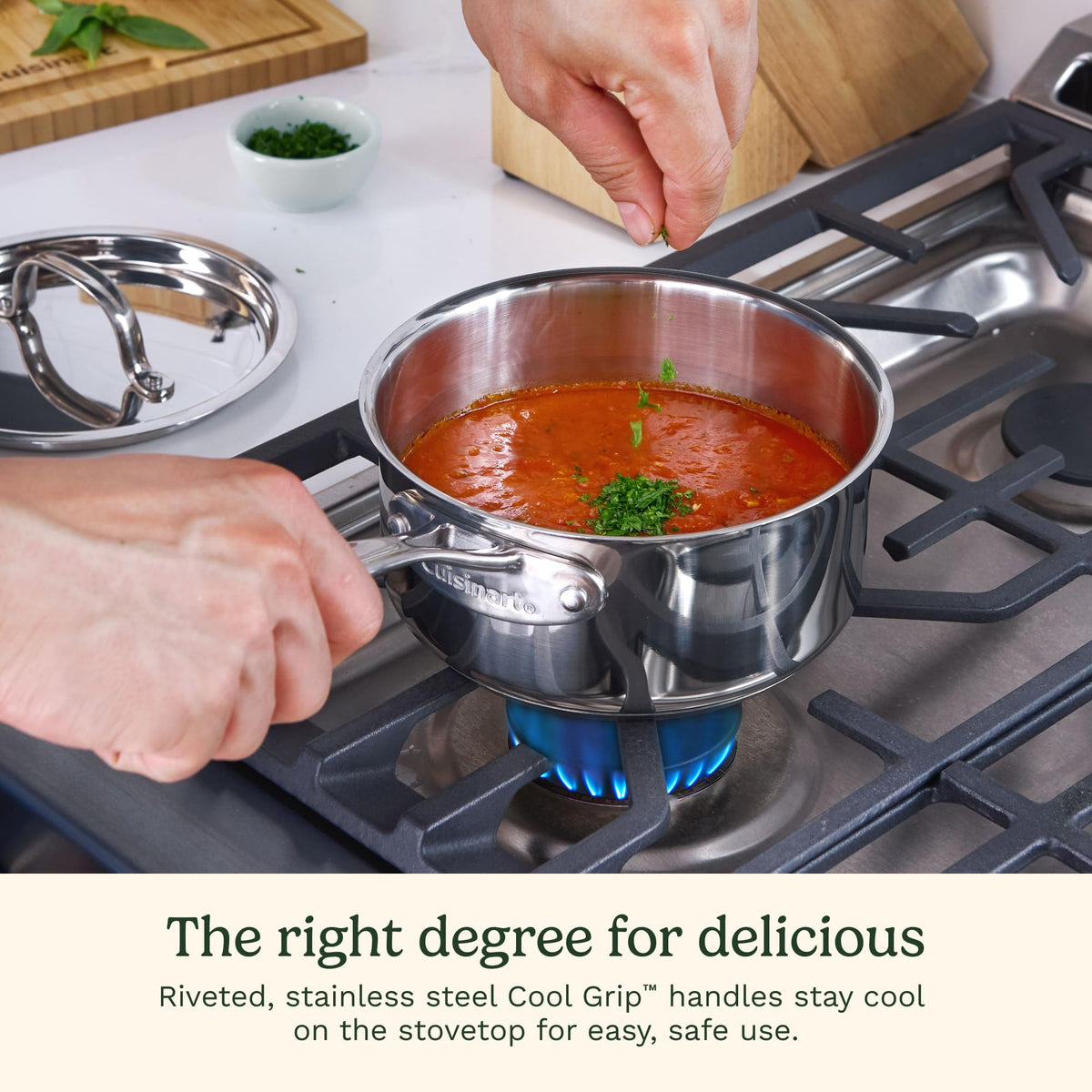 Cuisinart Chef's Classic 11-Piece Stainless Steel Cookware Set, 77-11G