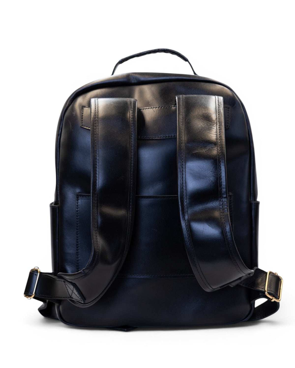 Onyx Ostrich Backpack