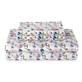Better Homes & Gardens 4-Piece 300 Thread Count Bashful Blooms Cool Cotton Sateen Bed Sheet Set, Queen, Deep Pocket