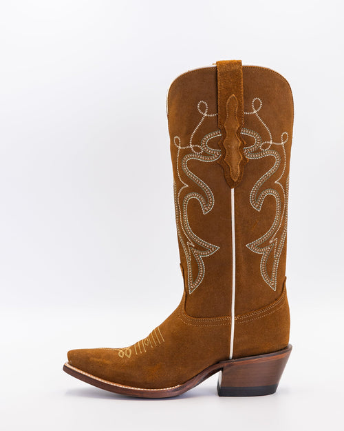 Alexia Rust Brown Rough Out