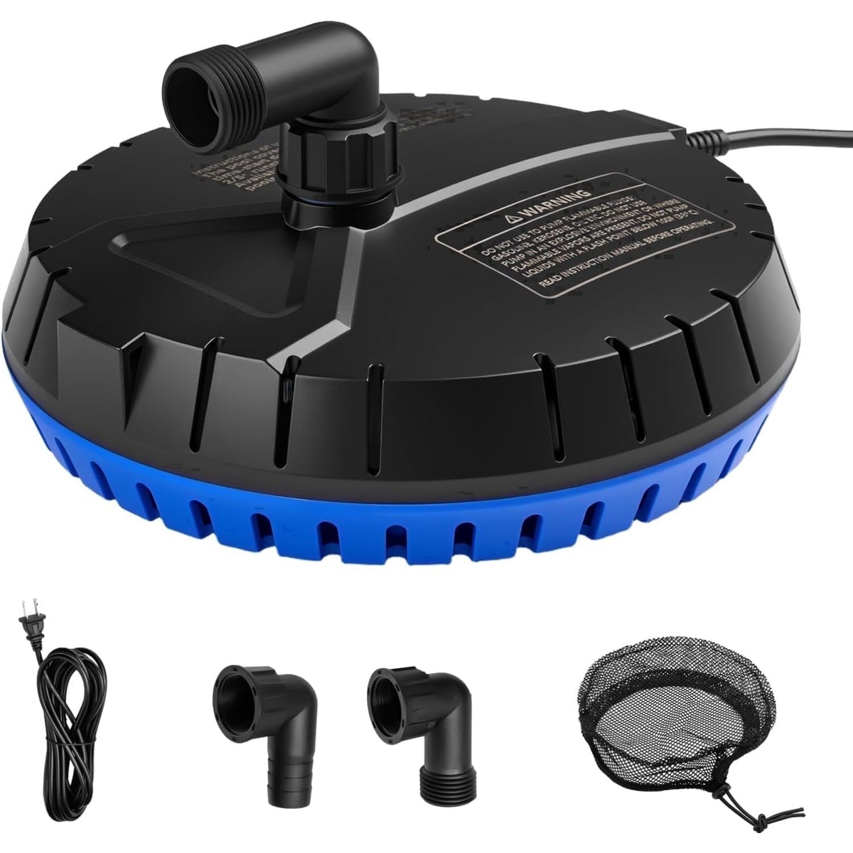 LHUKSGF Automatic Pool Cover Pump, 1500 GPH, Automatic