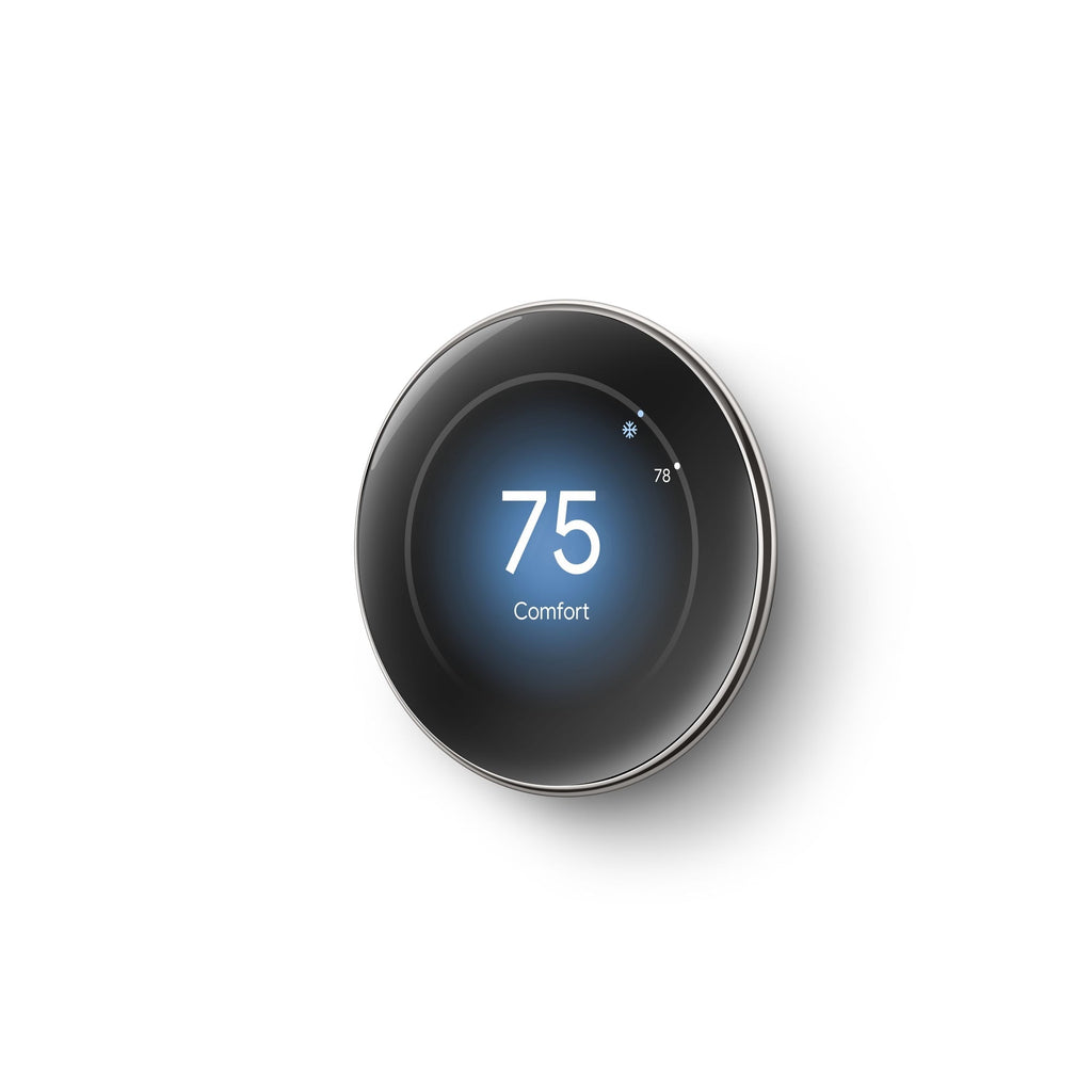 Google Nest Learning Thermostat (4th Gen) with Nest Temperature Sensor (2nd Gen) - Energy-Saving Smart Thermostat with Smart Schedule - Monitors